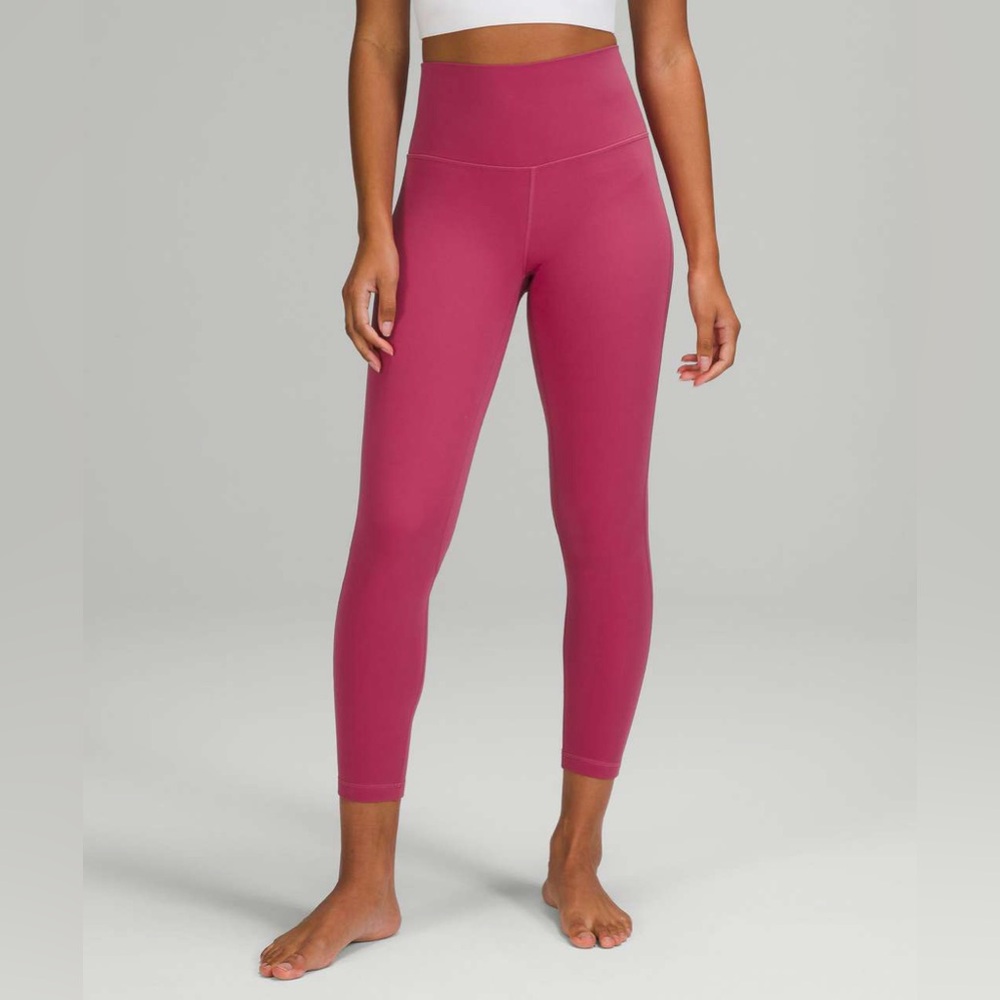 Lululemon Align High-Rise Pant 25"
Pink Lychee